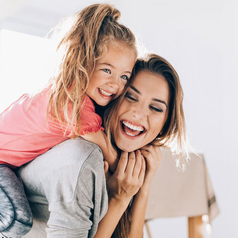 Mum and daughter